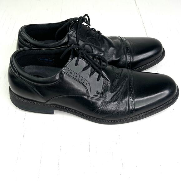 Nunn Bush Black Lace Up Men\'s Size 9.5 Comfort Shoes main image 9